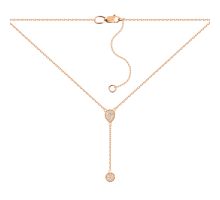 Золотое колье с бриллиантами (ЗК6010)