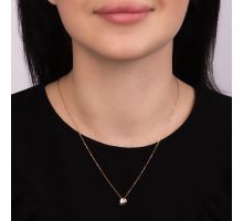 Золоте кольє з діамантом (7103665201): купить