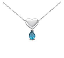 Золоте кольє з swiss-топазом (Кл 4297/1топ): купить