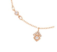 Золотой браслет с фианитами (БС1366и): купить