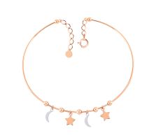 Золотой жесткий браслет (5/12/003)