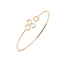 Золотой жесткий браслет (5/12/004)