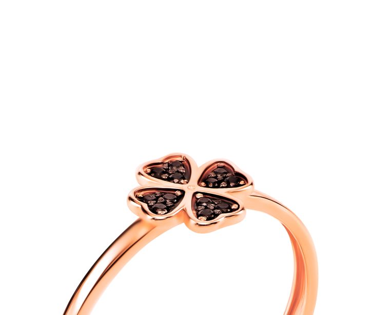 Золотое кольцо с фианитами (11/0174/03/02/01): купить