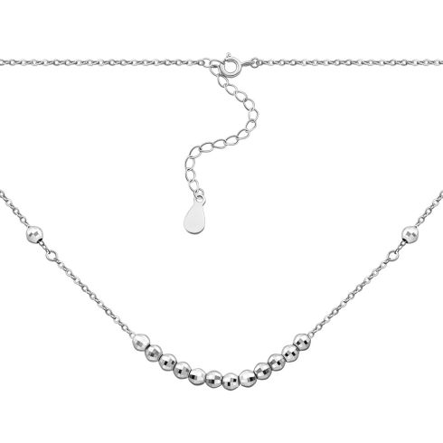 Серебряное колье (SN01291)