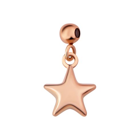 Золотая подвеска Звездочка (3/51/270)