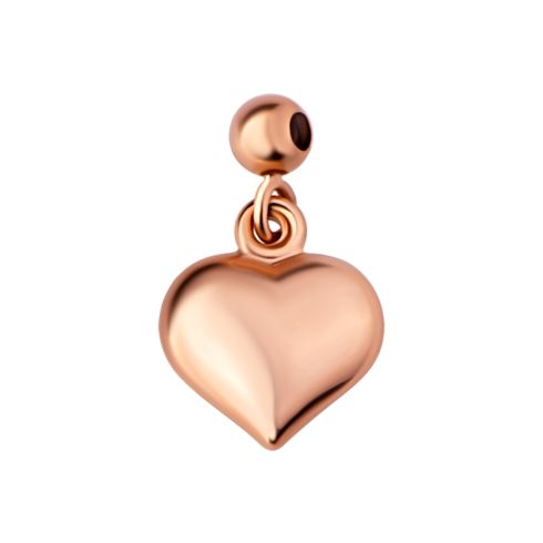 Золотая подвеска Сердце (3/51/265)