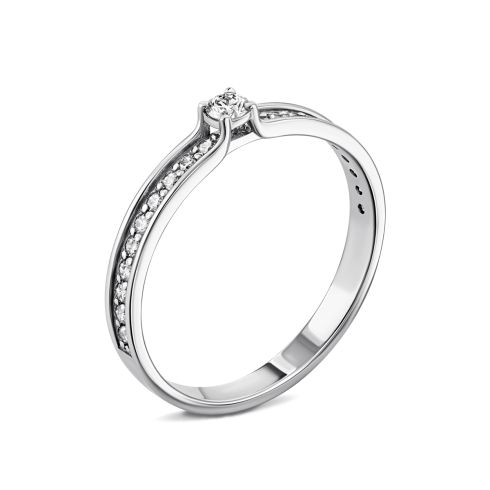 Золотое кольцо с бриллиантами (ЗК1014/1)