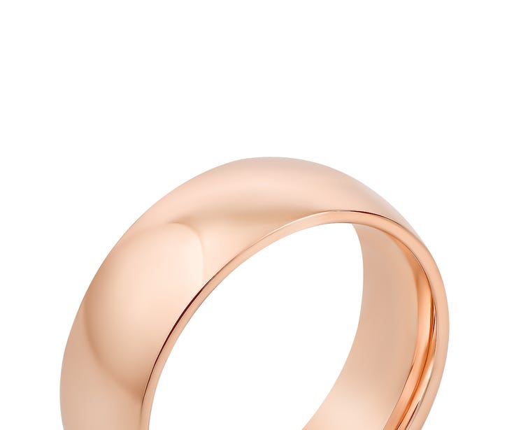 Обручальное кольцо классическое (10174/01/0): купить