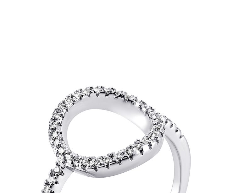 Серебряное кольцо с фианитами Золотой Век (К2Ф/297А): купить