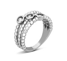 Серебряное кольцо с фианитами (SZDR05827)
