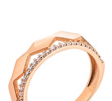 Золотое кольцо с фианитами (1/101/030): купить