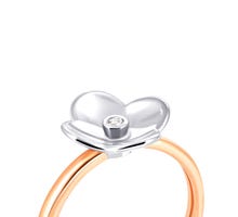 Золотое кольцо с фианитом (11004/01): купить