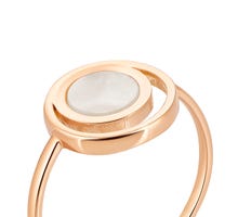 Золотое кольцо с перламутром (1/101/031): купить